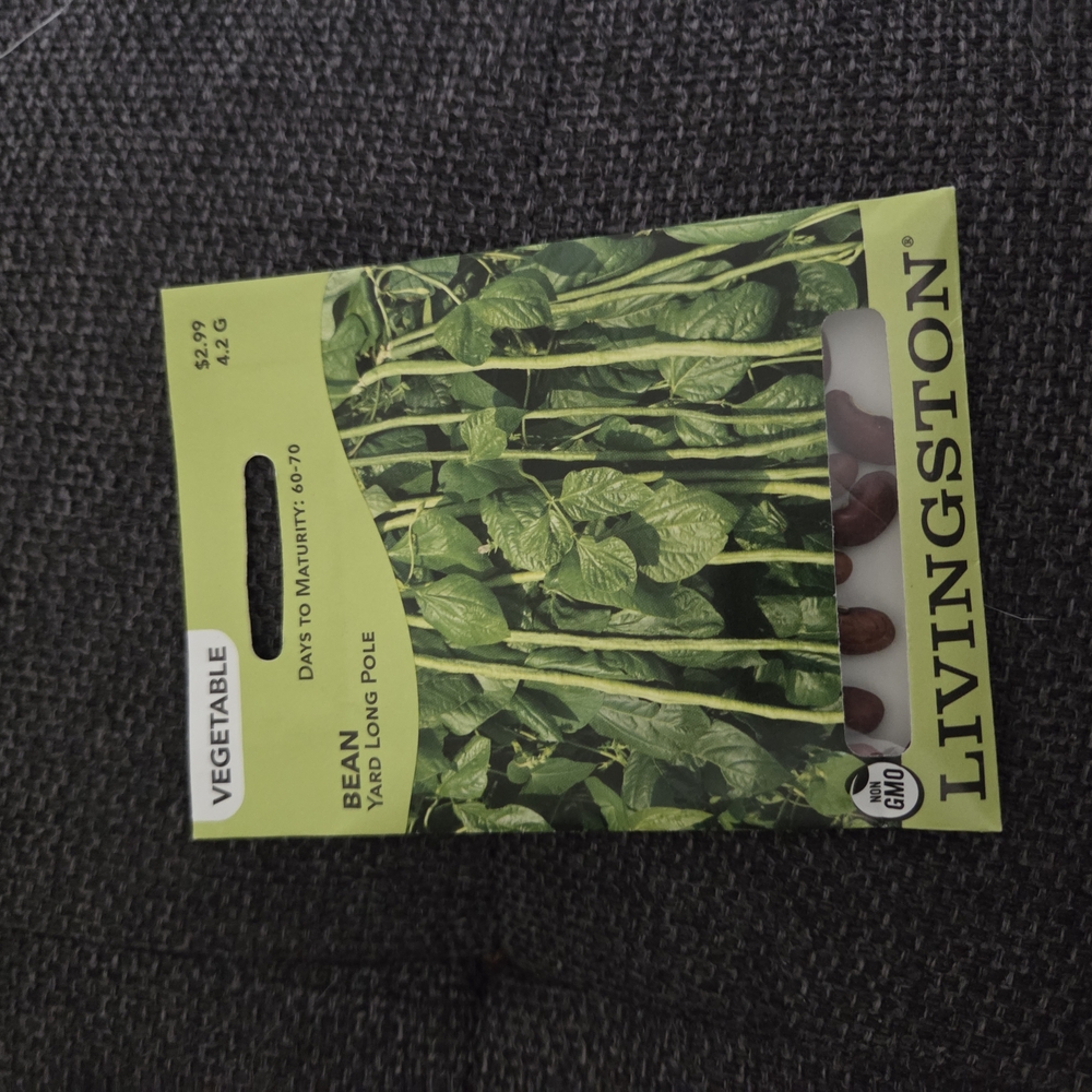 Livingston Yard Long Pole Bean Seeds